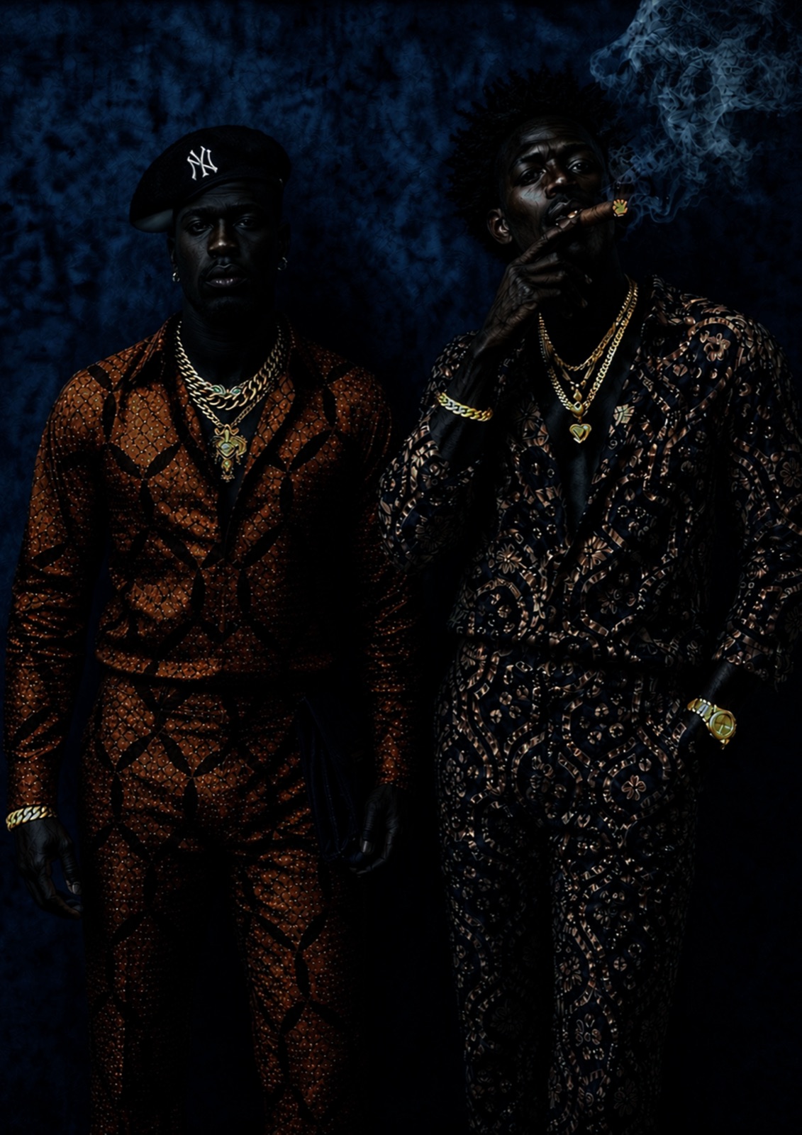 Uncles Stay Lit — fine art print by Fola Adeleke